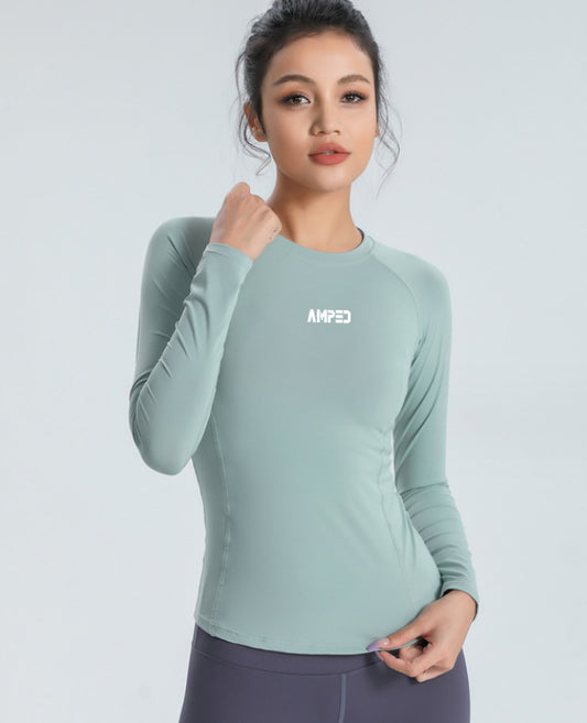 AF Long Sleeve Female Tight Shirt