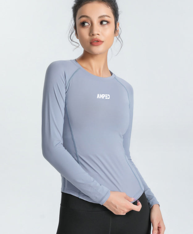 AF Long Sleeve Female Tight Shirt