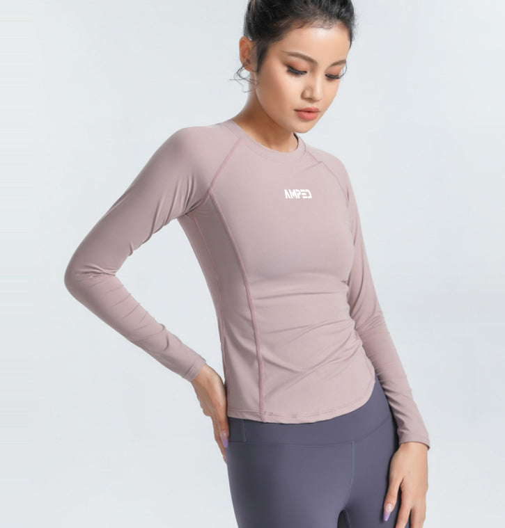 AF Long Sleeve Female Tight Shirt