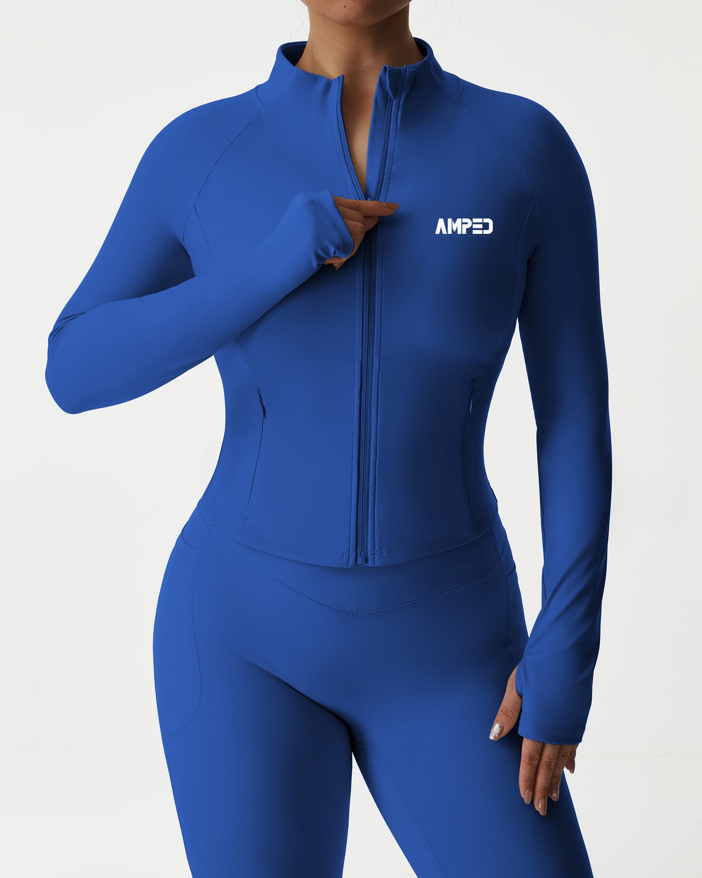 Amped Fitness Seamless 2-Piece Set (Legging and Jacket)